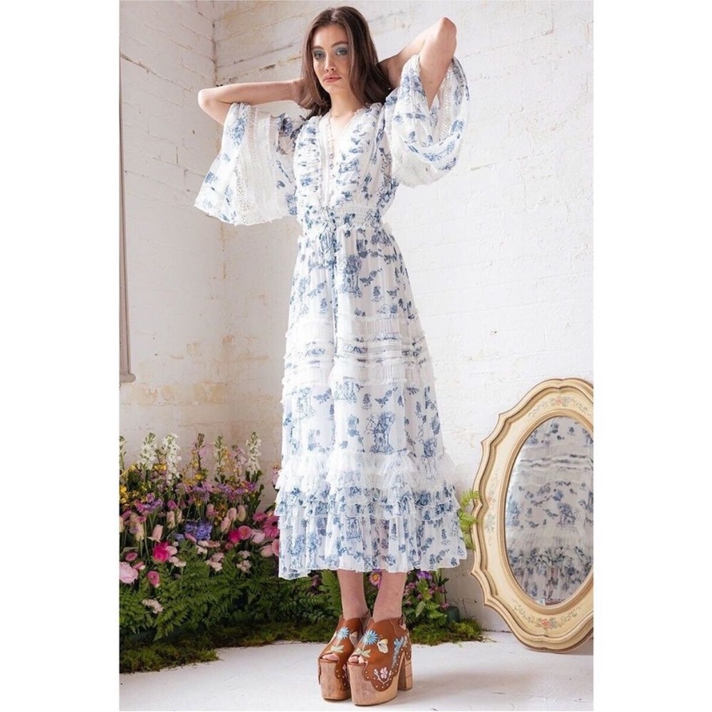 Free People Fillyboo Charm Your Way Duster - Picture 2 of 12